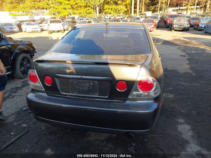 2001 Lexus Is 300 VIN: JTHBD182510001220 Lot: 40838642