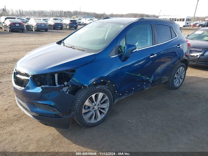 2019 Buick Encore Fwd Preferred VIN: KL4CJASB4KB777524 Lot: 40838648