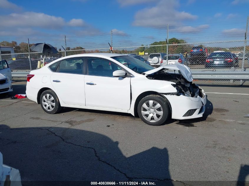 2017 Nissan Sentra S VIN: 3N1AB7APXHY237313 Lot: 40838666