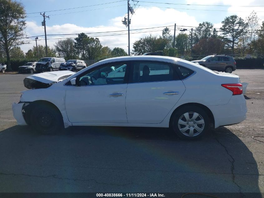 2017 Nissan Sentra S VIN: 3N1AB7APXHY237313 Lot: 40838666