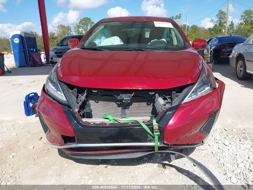 2019 Nissan Murano S VIN: 5N1AZ2MJ2KN110607 Lot: 40838680