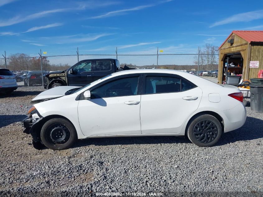 2019 Toyota Corolla Le VIN: 5YFBURHEXKP912547 Lot: 40838692