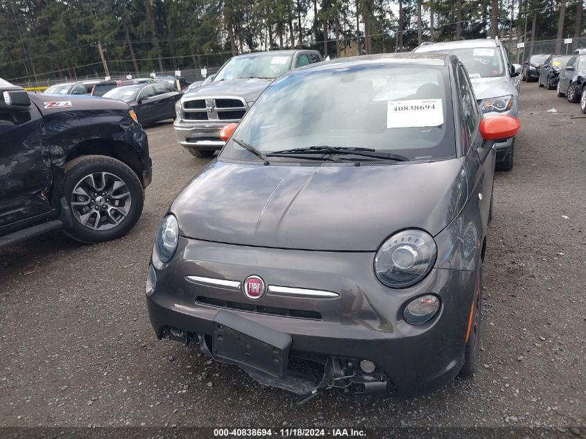 2017 Fiat 500E Battery Electric VIN: 3C3CFFGE6HT546112 Lot: 40838694