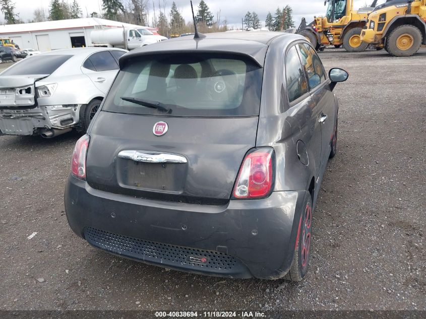 2017 Fiat 500E Battery Electric VIN: 3C3CFFGE6HT546112 Lot: 40838694