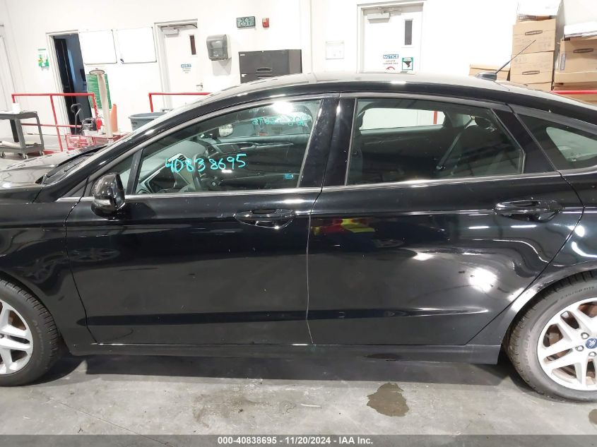 2016 Ford Fusion Se VIN: 3FA6P0HD7GR258481 Lot: 40838695