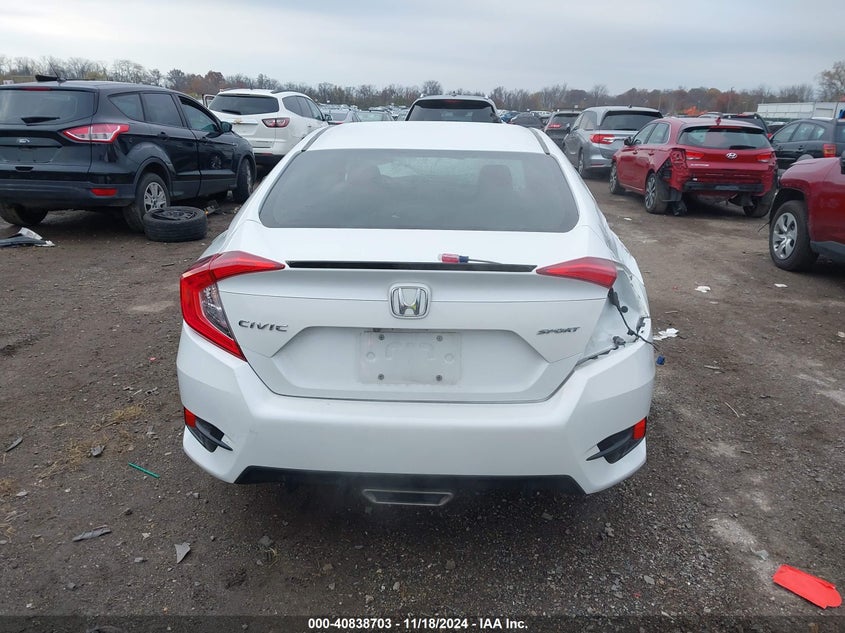 VIN 19XFC2F8XME001809 2021 HONDA CIVIC SPORT