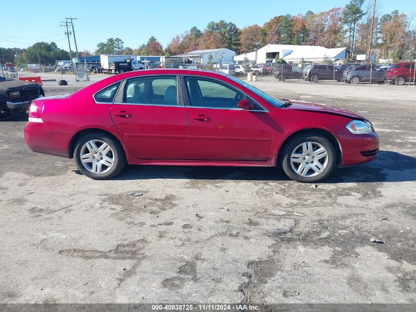 2014 Chevrolet Impala Limited Lt VIN: 2G1WB5E3XE1176255 Lot: 40838725