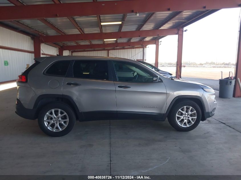 2015 Jeep Cherokee Sport VIN: 1C4PJLAB7FW701069 Lot: 40838726