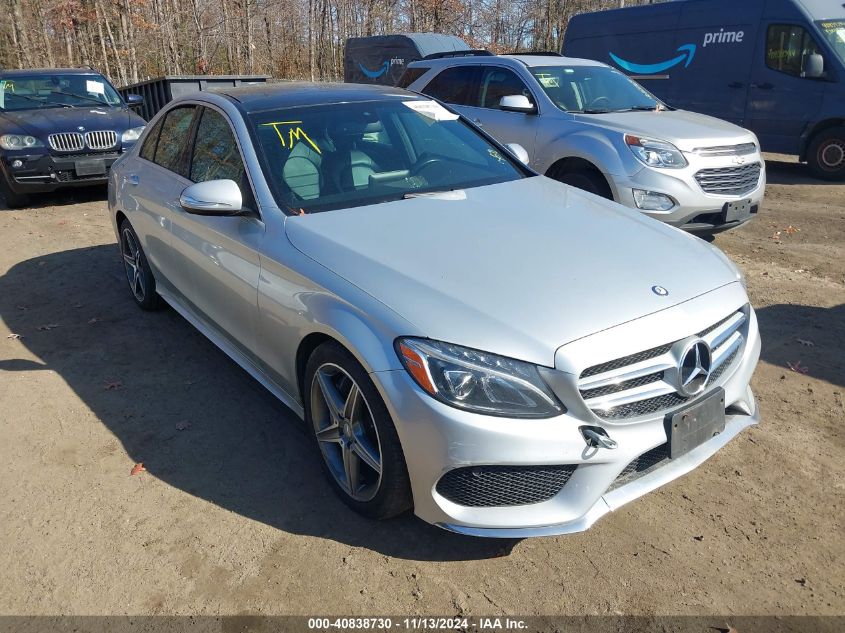 VIN 55SWF4KB5FU035589 2015 Mercedes-Benz C 300 no.1