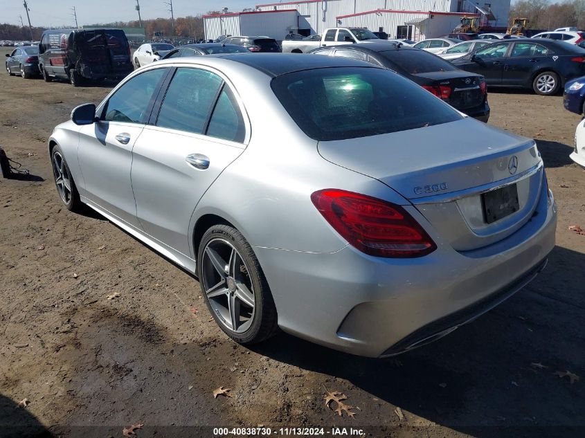 VIN 55SWF4KB5FU035589 2015 Mercedes-Benz C 300 no.3