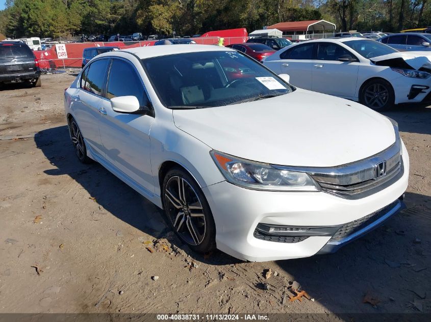 2017 Honda Accord Sport VIN: 1HGCR2F5XHA028316 Lot: 40838731