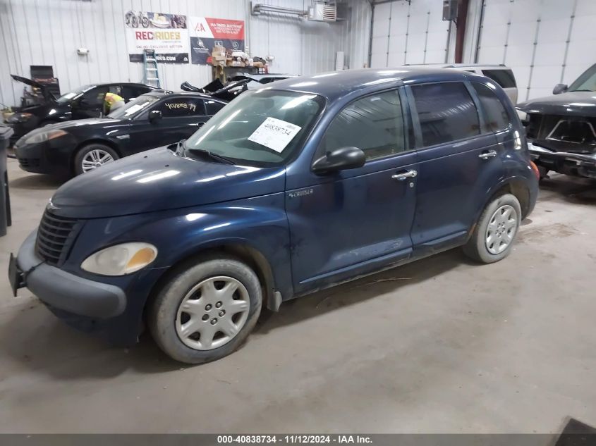 2002 Chrysler Pt Cruiser VIN: 3C4FY48B72T384557 Lot: 40838734