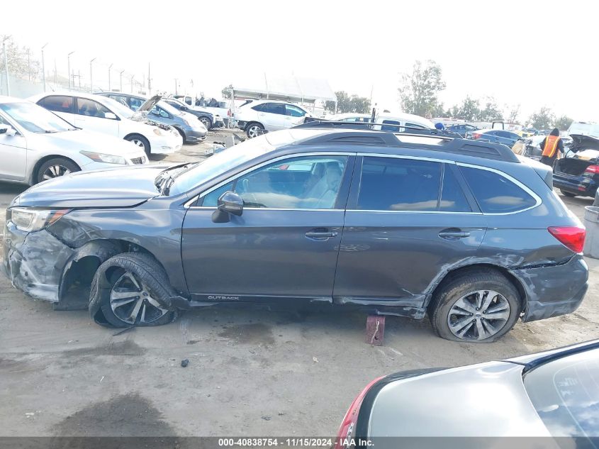 2018 Subaru Outback 2.5I Limited VIN: 4S4BSANC2J3201213 Lot: 40838754