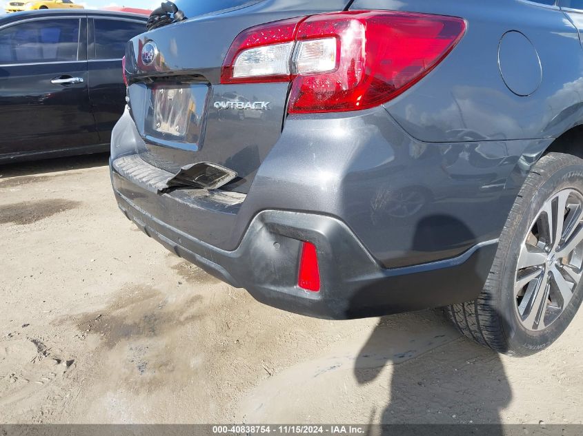 2018 Subaru Outback 2.5I Limited VIN: 4S4BSANC2J3201213 Lot: 40838754