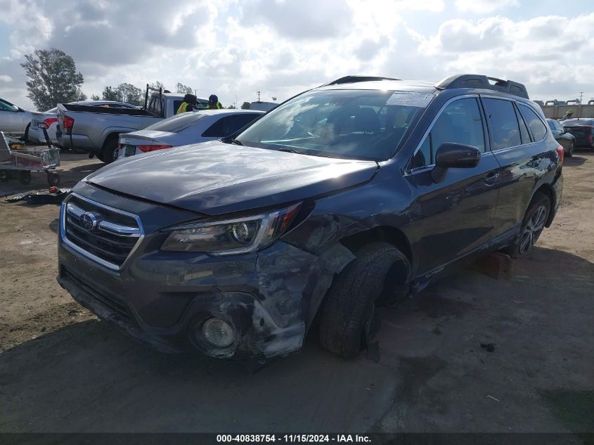 2018 Subaru Outback 2.5I Limited VIN: 4S4BSANC2J3201213 Lot: 40838754