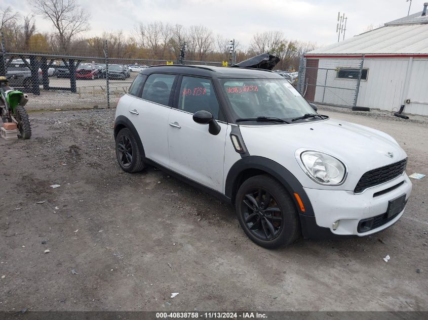 2012 Mini Cooper S Countryman VIN: WMWZC3C5XCWL85170 Lot: 40838758