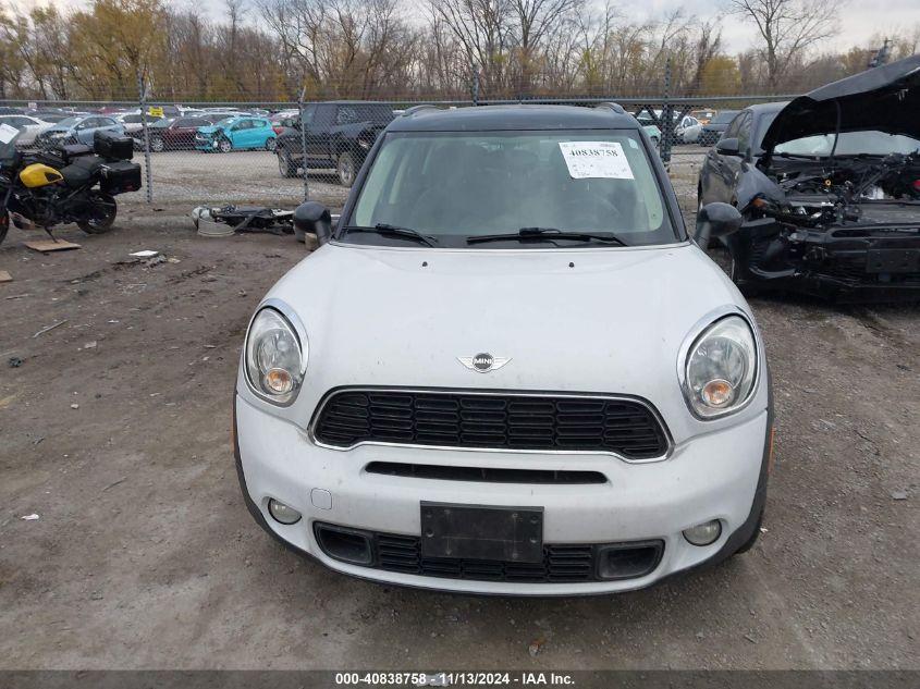 2012 Mini Cooper S Countryman VIN: WMWZC3C5XCWL85170 Lot: 40838758