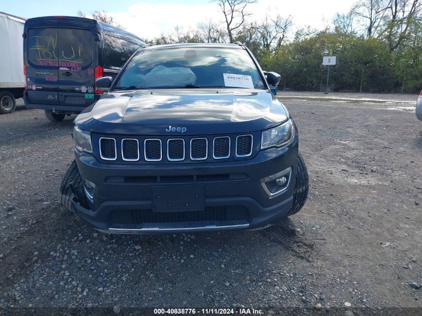 2018 Jeep Compass Limited 4X4 VIN: 3C4NJDCB9JT101243 Lot: 40838776