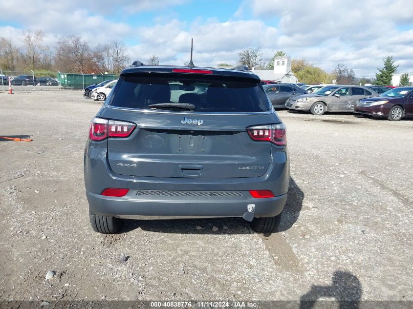 2018 Jeep Compass Limited 4X4 VIN: 3C4NJDCB9JT101243 Lot: 40838776