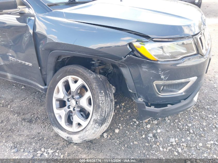 2018 Jeep Compass Limited 4X4 VIN: 3C4NJDCB9JT101243 Lot: 40838776