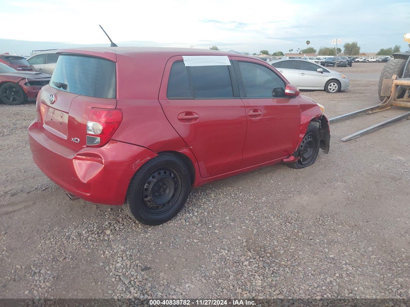 Vin: jtkku4b46aj056937, lot: 41328397, scion xd 20104