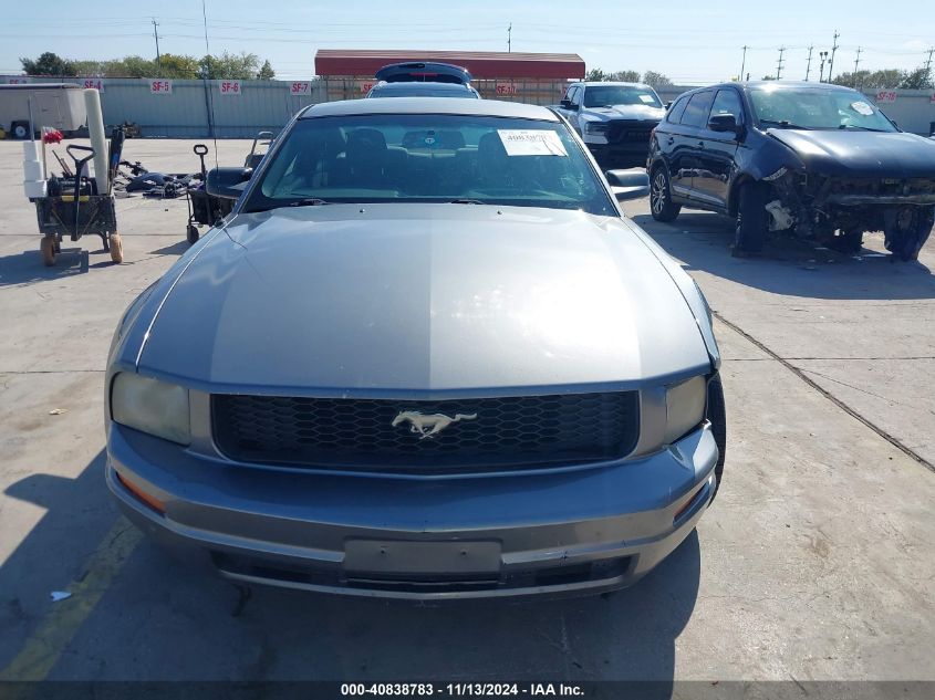 2007 Ford Mustang V6 Deluxe/V6 Premium VIN: 1ZVFT80N675250834 Lot: 40838783