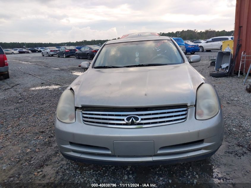 2004 Infiniti G35 VIN: JNKCV51E34M612227 Lot: 40838796