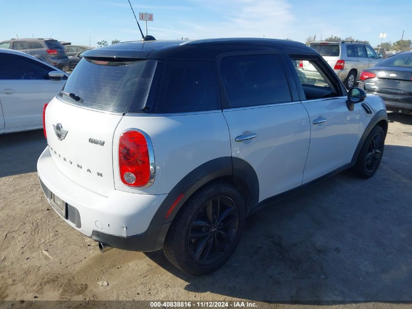 2014 Mini Countryman Cooper VIN: WMWZB3C59EWR40065 Lot: 40838816