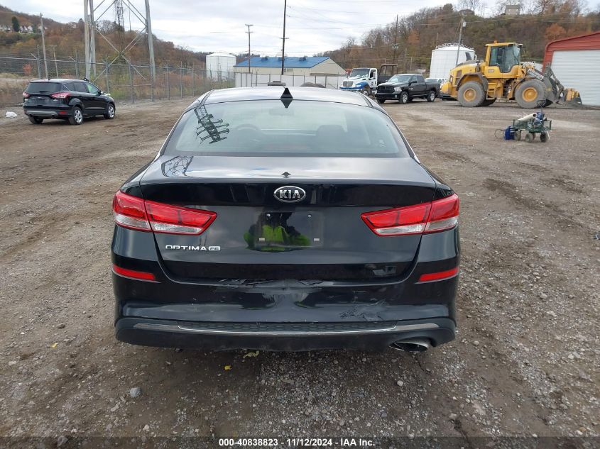 2019 Kia Optima Lx VIN: 5XXGT4L30KG344450 Lot: 40838823