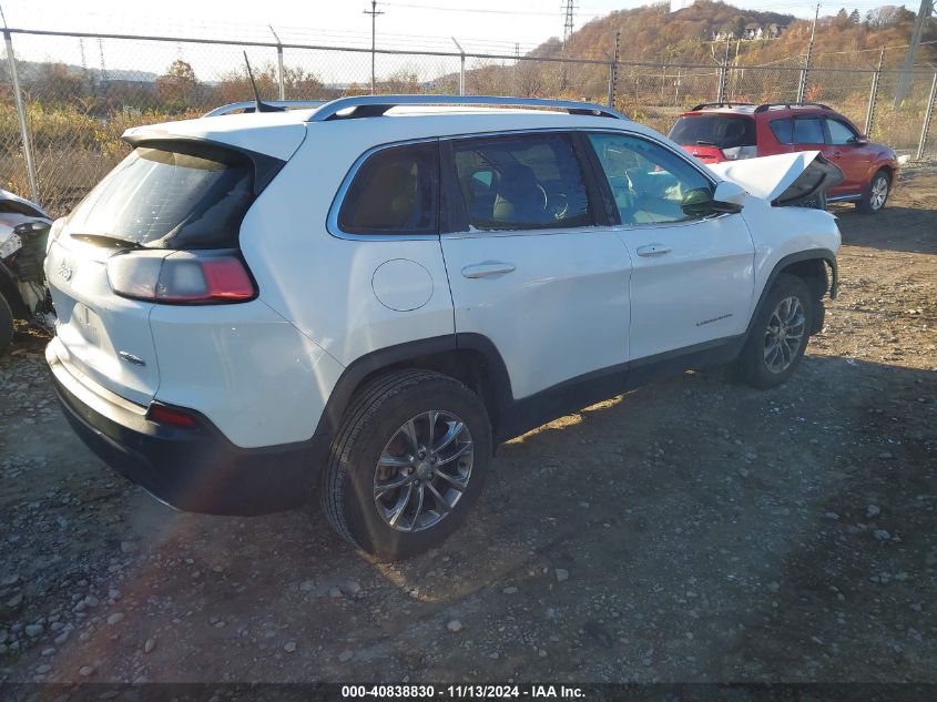 2021 Jeep Cherokee Latitude Lux 4X4 VIN: 1C4PJMMX1MD142351 Lot: 40838830