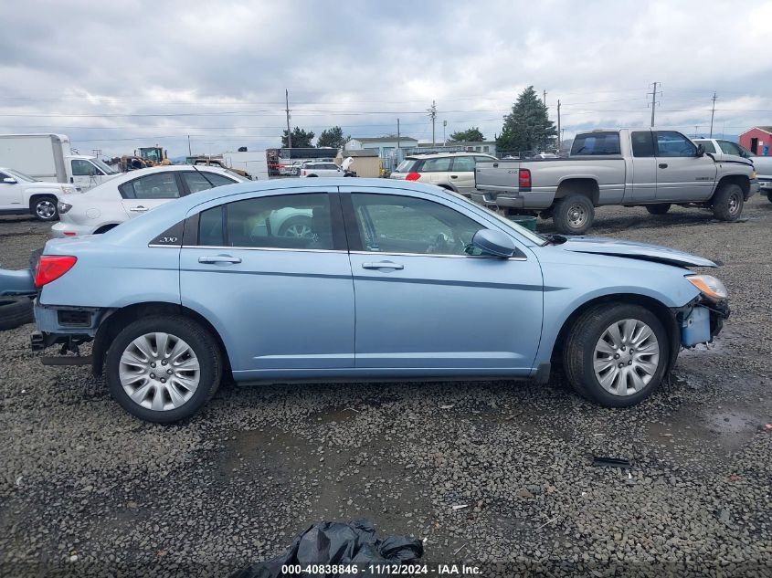 2014 Chrysler 200 Lx VIN: 1C3CCBAB5EN208020 Lot: 40838846