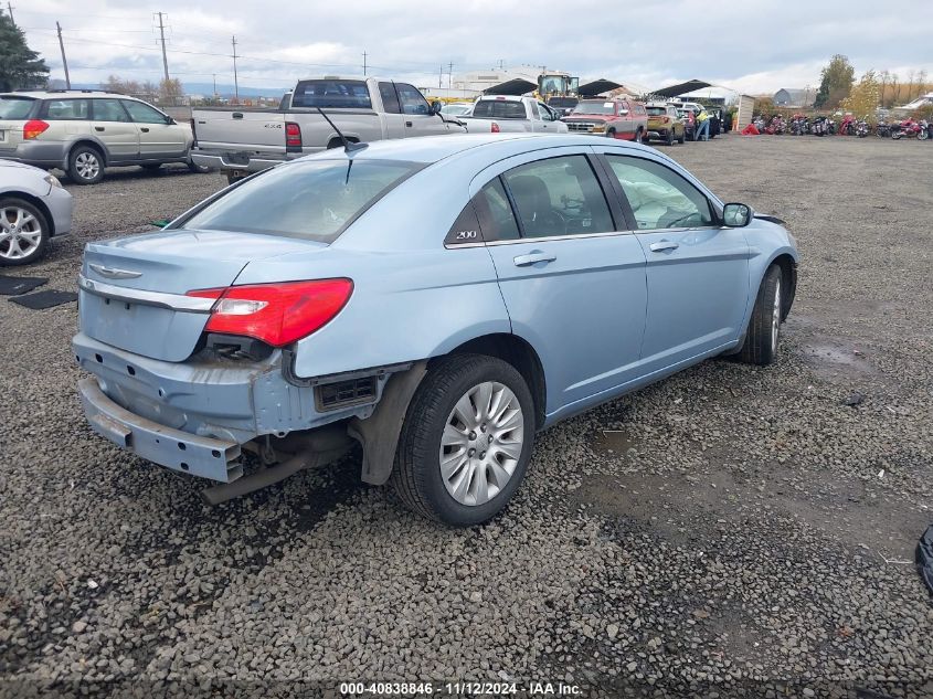 2014 Chrysler 200 Lx VIN: 1C3CCBAB5EN208020 Lot: 40838846