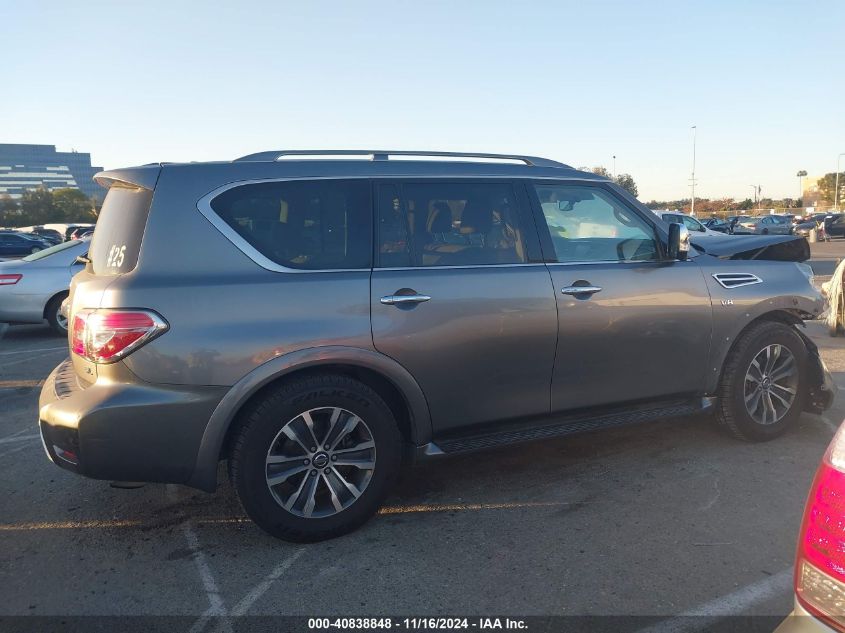 2018 Nissan Armada Sl VIN: JN8AY2ND8J9052109 Lot: 40838848