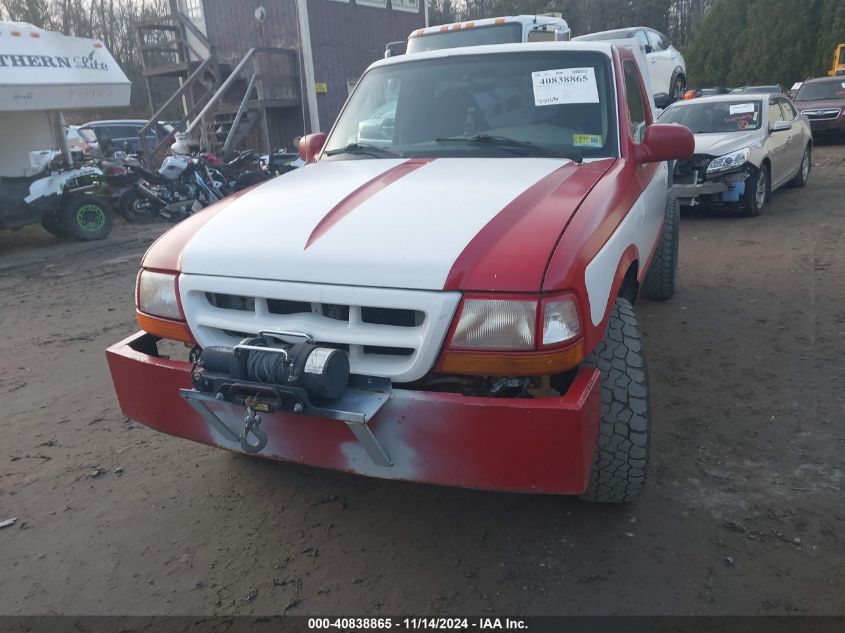 2000 Ford Ranger Xl/Xlt VIN: 1FTYR10V6YPB59604 Lot: 40838865