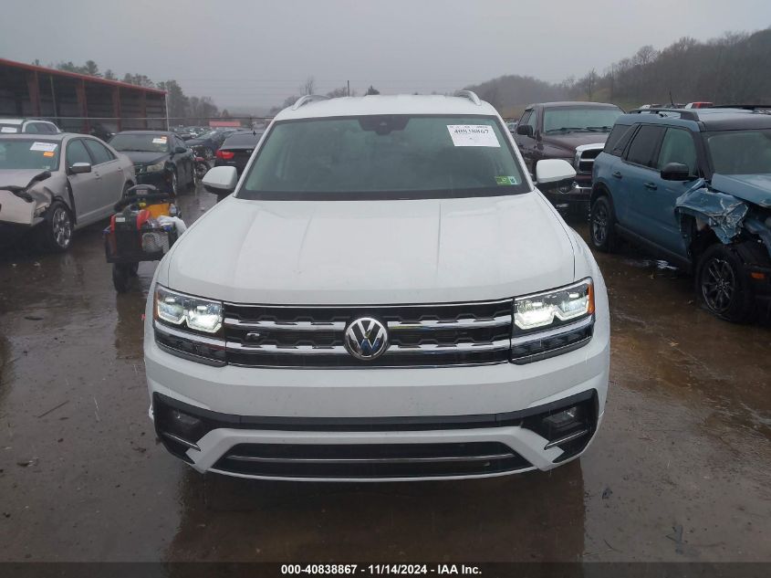 2019 Volkswagen Atlas 3.6L V6 Se W/Technology R-Line VIN: 1V2XR2CA2KC533794 Lot: 40838867