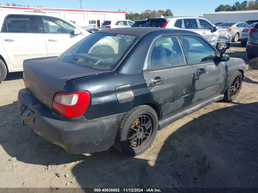 2002 Subaru Impreza Wrx VIN: JF1GD29622G504376 Lot: 40838882