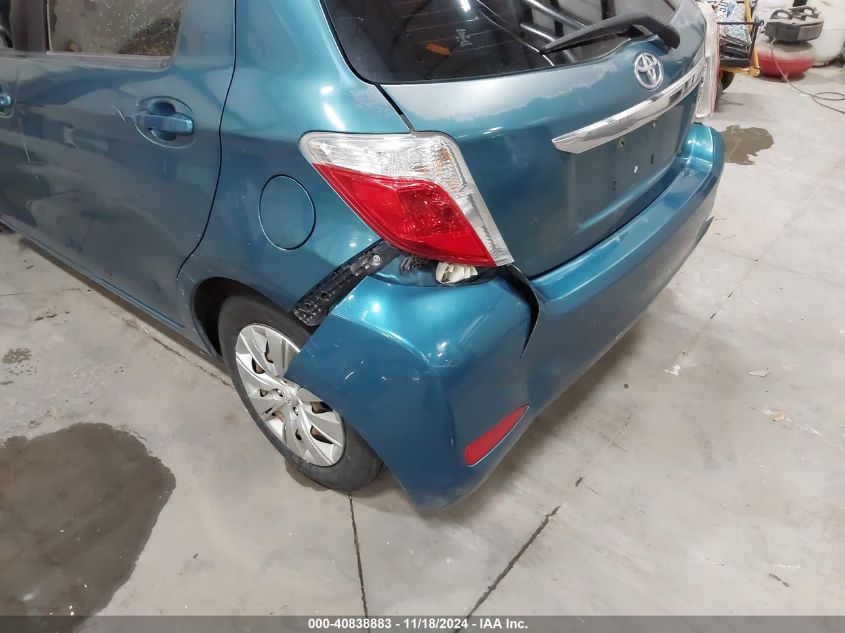 2012 Toyota Yaris Le VIN: JTDKTUD31CD521298 Lot: 40838883