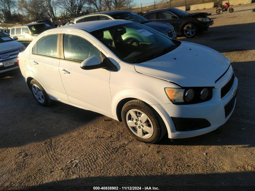 2014 Chevrolet Sonic Ls Auto VIN: 1G1JA5SH2E4126242 Lot: 40838902