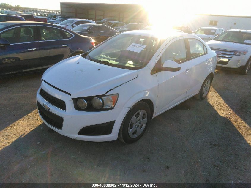 2014 Chevrolet Sonic Ls Auto VIN: 1G1JA5SH2E4126242 Lot: 40838902