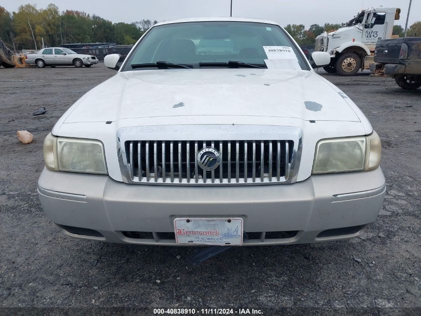 2006 Mercury Grand Marquis Gs VIN: 2MEFM74V56X618288 Lot: 40838910