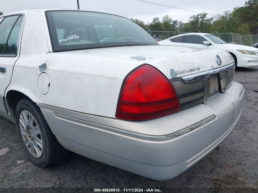 2006 Mercury Grand Marquis Gs VIN: 2MEFM74V56X618288 Lot: 40838910