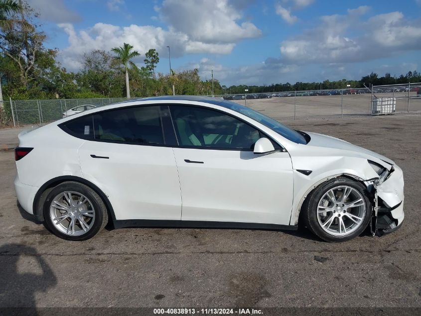 2021 Tesla Model Y Long Range Dual Motor All-Wheel Drive VIN: 5YJYGDEE6MF102873 Lot: 40838913