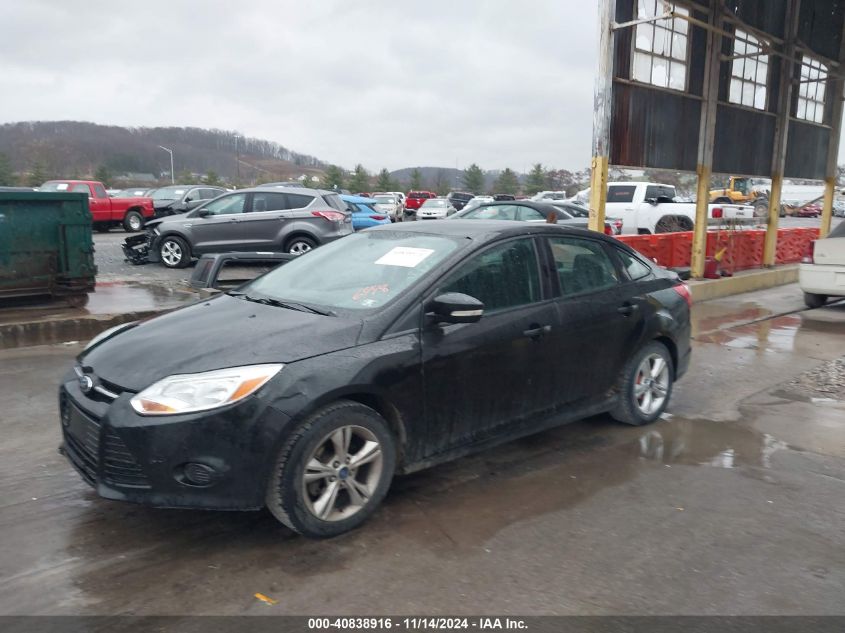 2014 Ford Focus Se VIN: 1FADP3F29EL106448 Lot: 40838916