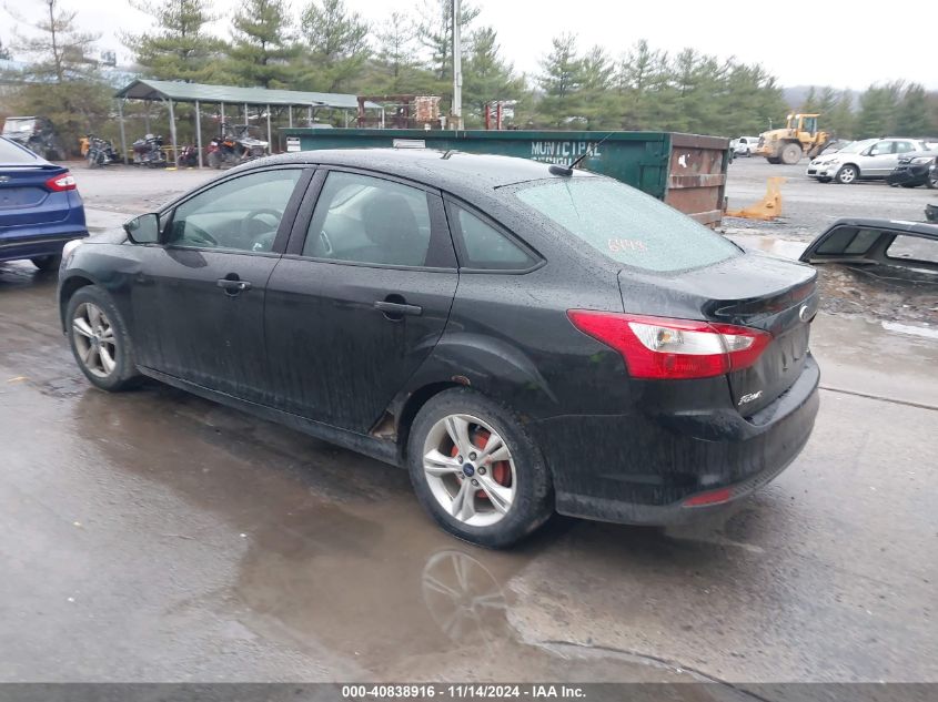 2014 Ford Focus Se VIN: 1FADP3F29EL106448 Lot: 40838916