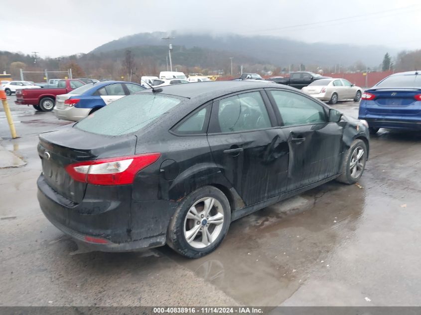 2014 Ford Focus Se VIN: 1FADP3F29EL106448 Lot: 40838916