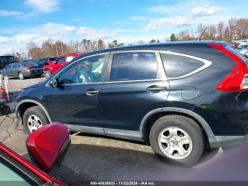 2016 Honda Cr-V Lx VIN: 5J6RM4H34GL088006 Lot: 40838933