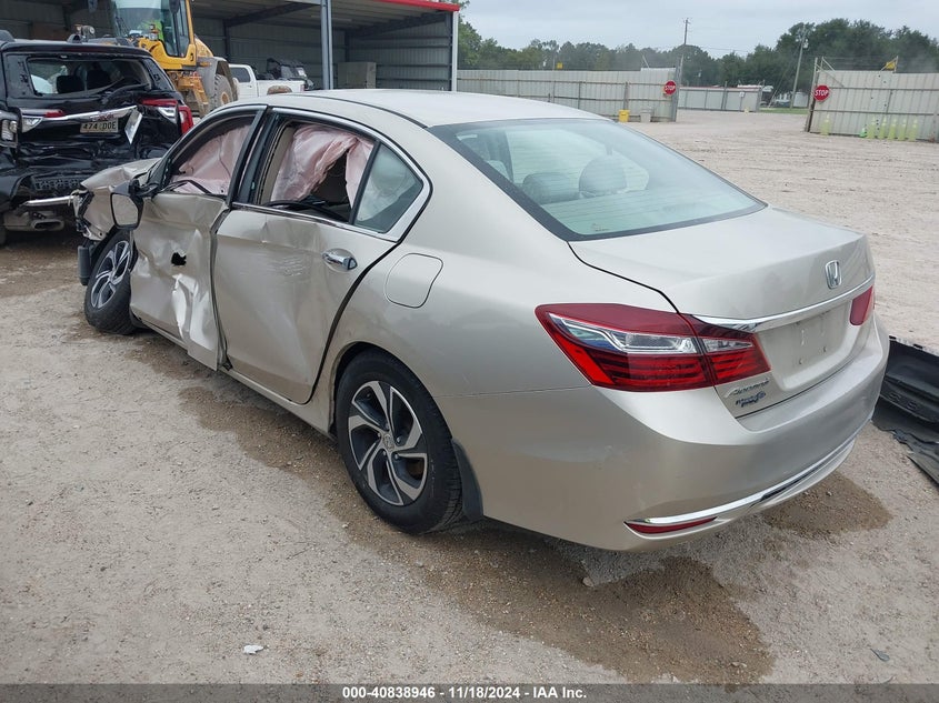 2016 HONDA ACCORD VIN: 1HGCR2F32GA022815