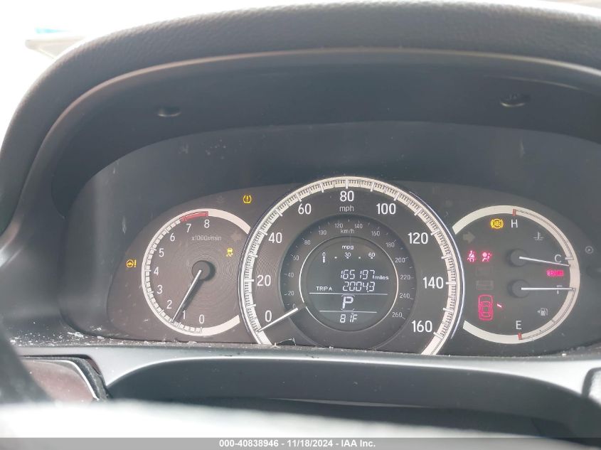 2016 HONDA ACCORD VIN: 1HGCR2F32GA022815