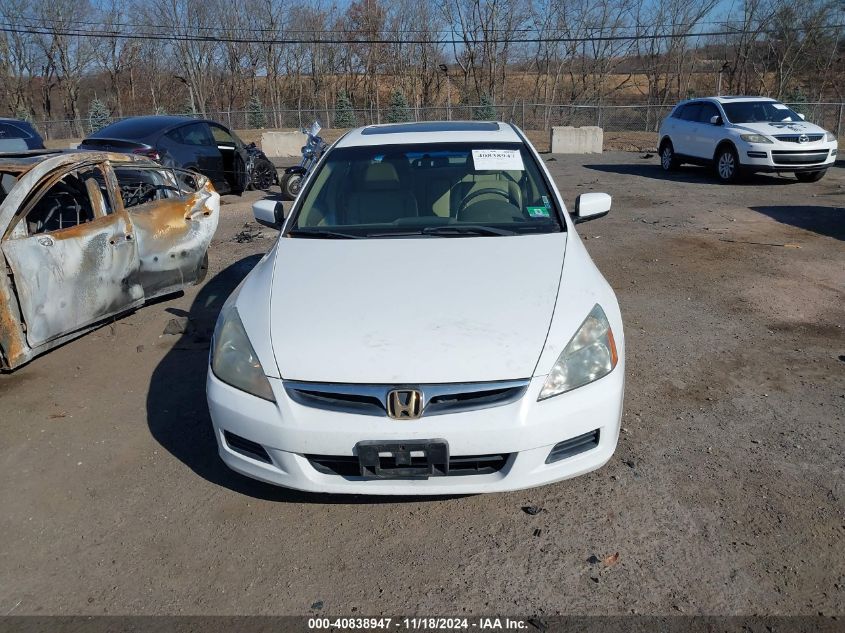 2007 Honda Accord Ex VIN: 1HGCM66507A018740 Lot: 40838947