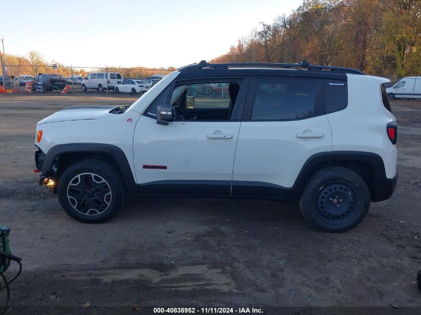 2017 Jeep Renegade Trailhawk 4X4 VIN: ZACCJBCB8HPF81398 Lot: 40838952